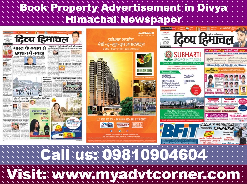 Divya Himachal Property Ads